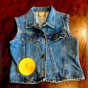#5 - Stone Gear Denim Vest - Size Small